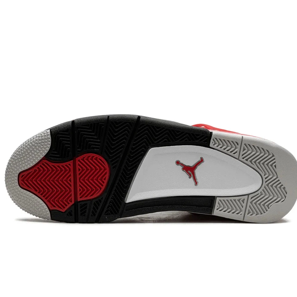 Cement' Jordan Air 4 Retro 'Red 0619